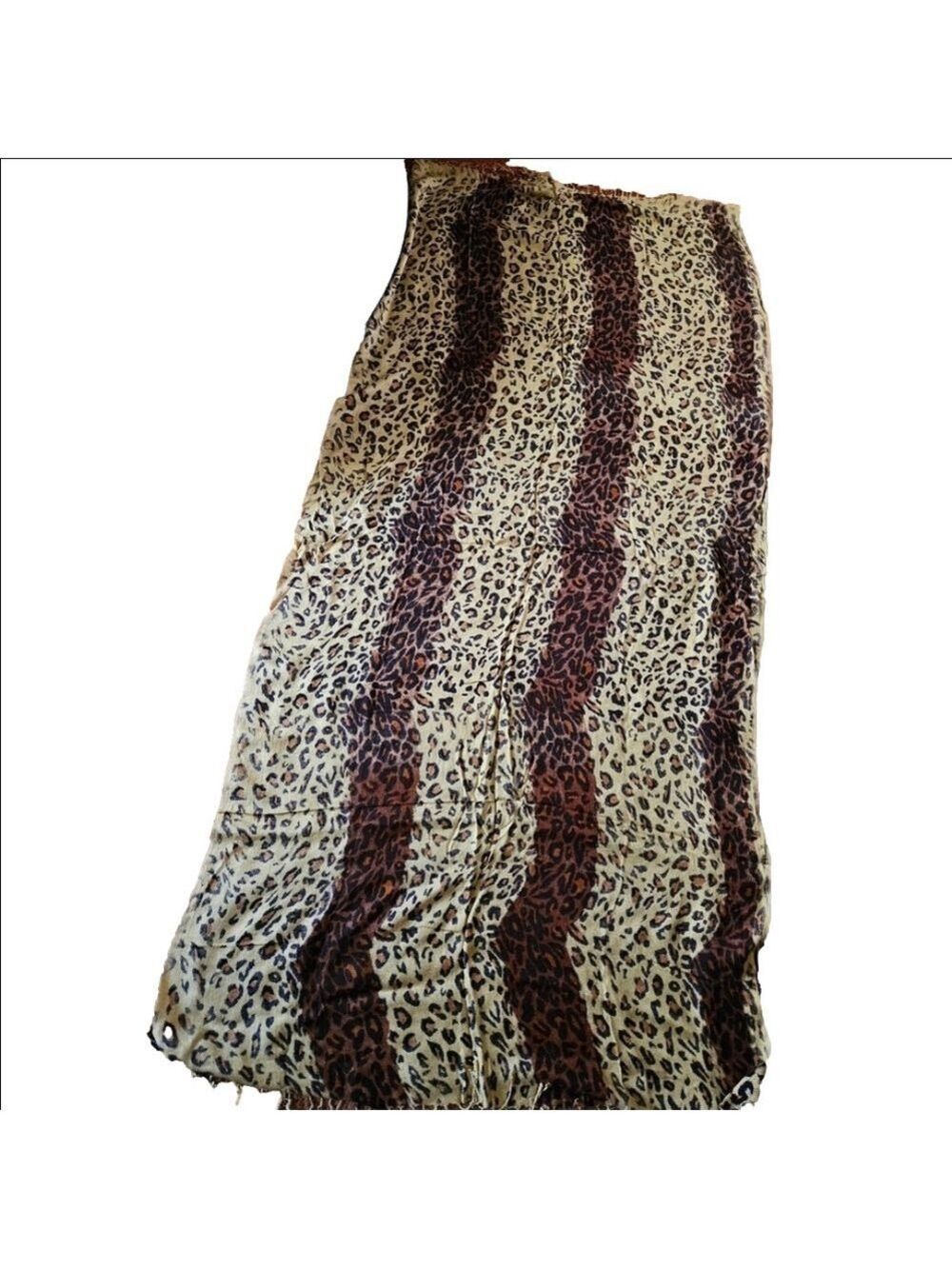Into Africa Leopard Print Scarf/Wrap